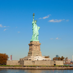 liberty statue in the city of new york