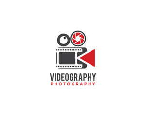 Photography and Video Logo Icon Design Vector