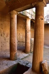 Grobowce królów Pafos Cypr © Barbara Bajorek