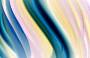 Fototapeta premium Abstract background - fluid color gradient waves, with dynamic motion line effect. Vector Illustration For Wallpaper, Banner, Background, Card, Book Illustration, landing page