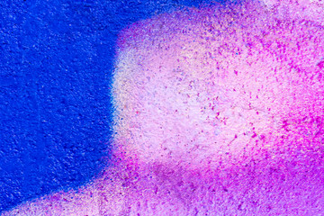 Beautiful bright colorful street art graffiti background. Abstract creative spray drawing fashion colors on the walls of the city. Urban Culture, black ,blue, purple , violet , neon texture