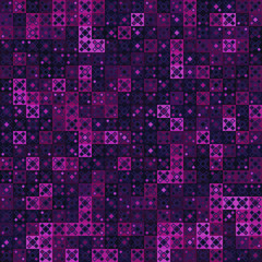 Geometric pattern with different colorful figures. Vector EPS 10 background for poster, banner, wallpaper, flyer, brochure