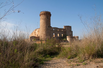 Castillo abandonado resquicio de prosperidad