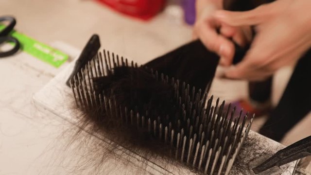 Hair Extensions Production Process, Human Hair Extension Production