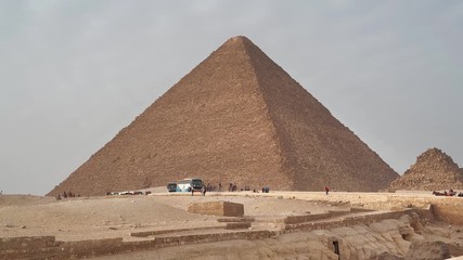 Great Pyramid of Giza in Egypt, one of seven wonders of the world