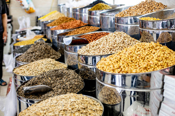 Productos del mercado en Irán