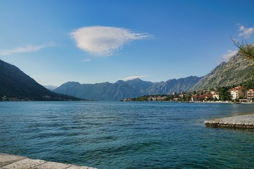 view of the bay 0f Kotor