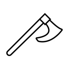 viking design icon line ax