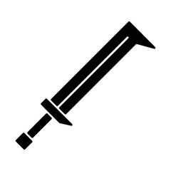 viking design icon simple sword