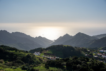 panoramic view of mountains