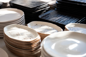 ceramic plates in groups on sale
