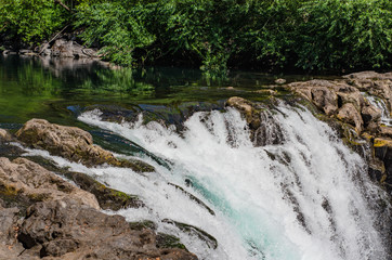 waterfall in the forest