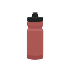 bicycle equipment sports water bottle mountain bike. Color vector illustration