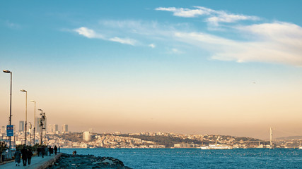 Obraz premium view of istanbul turkey