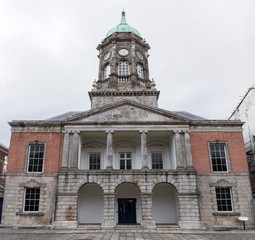 Fototapeta na wymiar Bedford Tower at the Dublin Castle, Ireland