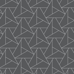 Wzór z cienkimi liniami powtarzającymi się wielokątami i geometrycznymi kształtami oraz stylową fraktalną teksturą. Wzór znajduje się na panelu próbek - 324563746