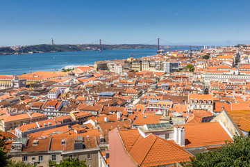 Aerial view of Lisbon, Portugal