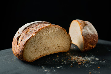pan de payes, a bread typical of Catalonia, Spain.