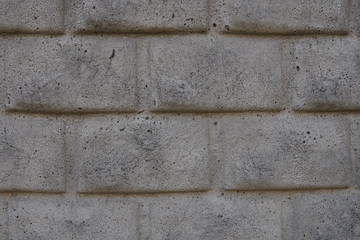 Gray Square Pavement. Seamless Tileable Texture.