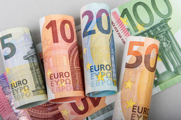 Der Euro ist ein wichtiges europäisches Zahlungsmittel - obrazy, fototapety, plakaty