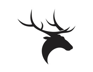 Obraz premium VECTOR OF DEER - COMPANY LOGO