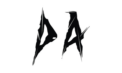 calligraphy type of logo