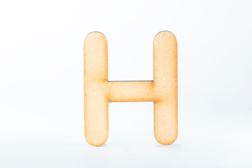 wooden alphabet letters
