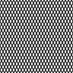 black and white chainlink lattice seamless vector background pattern