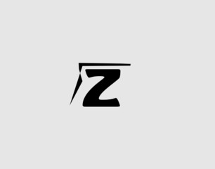 z letter logo. This is a vector.