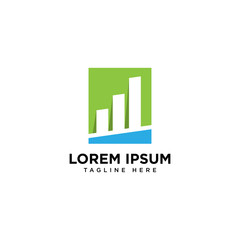 Business Finance professional logo template vector icon