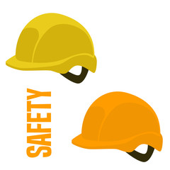 safety helmet,vector illustration,flat style