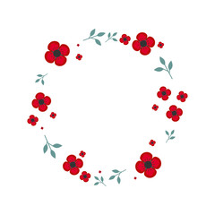 This is frame with flowers, leaf. Could be used for flyers, banners, postcards, holidays decorations, spring holidays, Women’s Day, Mother’s Day, wedding.