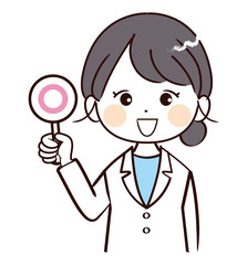 女性、医者、正解