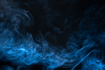 Smoke abstract colorful for background