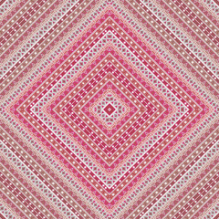 Abstrfact seamless folk ethno retro pattern
