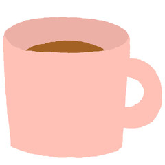 カフェ　マグカップ　コーヒー　ミルクティー