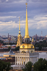 Obraz premium View of the Admiralty. St. Petersburg, Russia