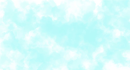 Blue watercolor background for your design, watercolor background concept, vector.