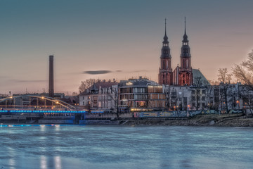panorama Starego Miasta Opole
