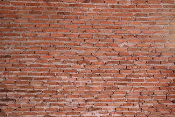 Obraz premium Old red brick wall background