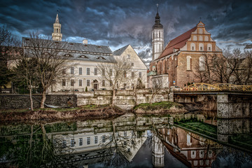 Opole stare miasto nad Młynówką © Henryk Niestrój