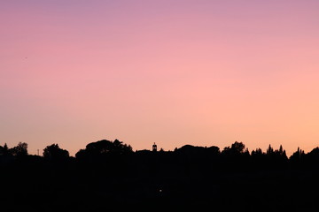 Istogramma di un paesaggio