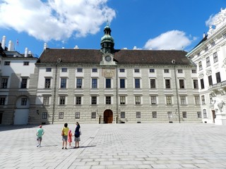 Vienna, Austria, Imperial Palace (Hofburg), Courtyard