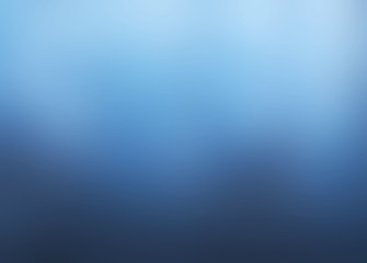 Blurred soft blue summer background color gradient backdrop