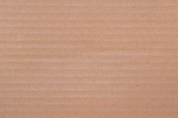Brown corrugated cardboard texture background