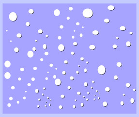 snow background. vector. eps10