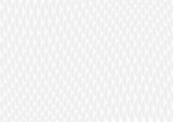Fototapeta premium Vector : Abstract white and gray square texture on white background