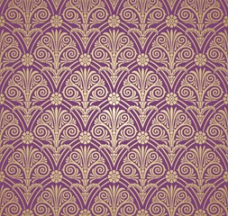 Paisley floral pattern , textile swatch , India	