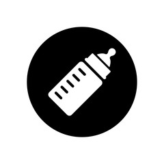 Feeding bottle icon vector trendy