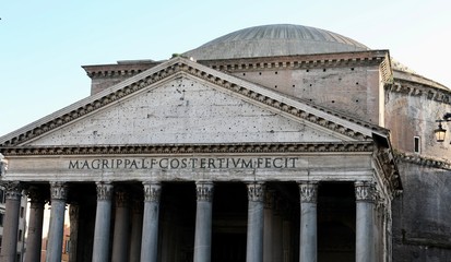 Pantheon in Rome Italy